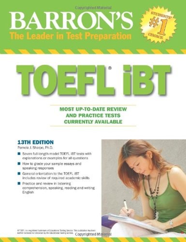 Barron toefl ibt paperback - toefl,