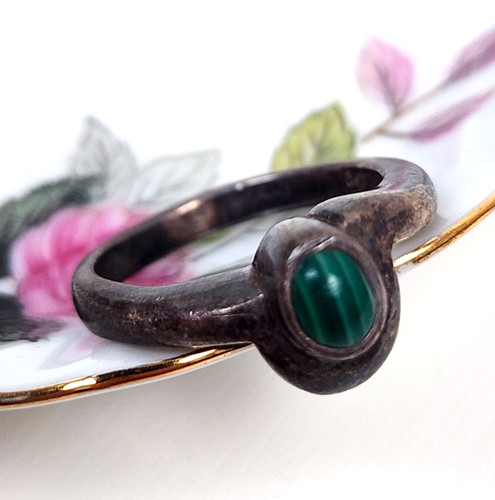 Anello vintage argento