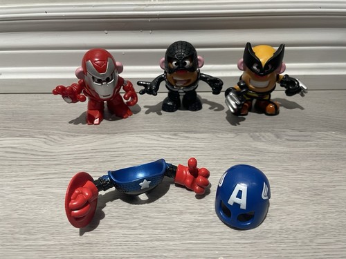 Mini potato head lot 3 - potato, 3+
