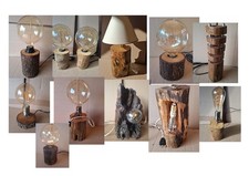LAMPADE IN LEGNO NATURALE