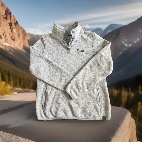 Bean snap fleece - bean, 1/4