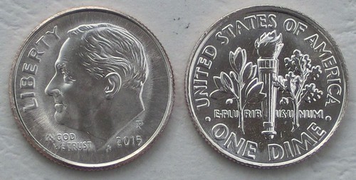 Usa dime cents 2015 non - 2015, p