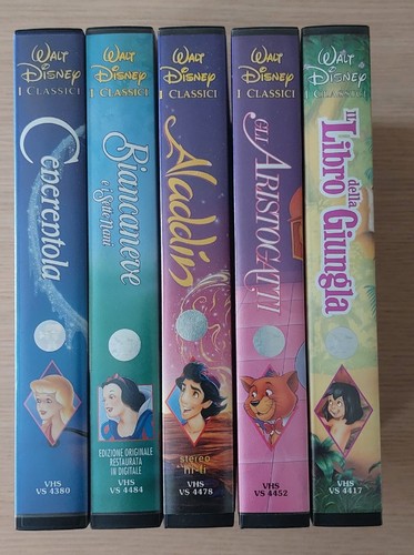 Walt disney vhs - walt,