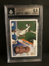 2019-20 RODRYGO ROOKIE ESTE LA LIGA PANINI STICKERS #11B BGS 8,5 NM-MT+ 