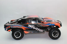 Traxxas TRX 58134-4 Slash ARANCIONE Brushless 2WD 1/10 Camion Corso Corto Clipless