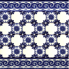 Piastrelle 10x10 cm messicane