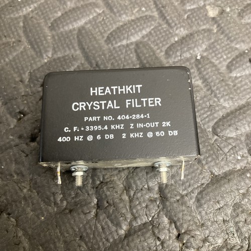 Heathkit filtro cristallo - cw,