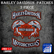 Harley Davidson Set di 3 Patch
