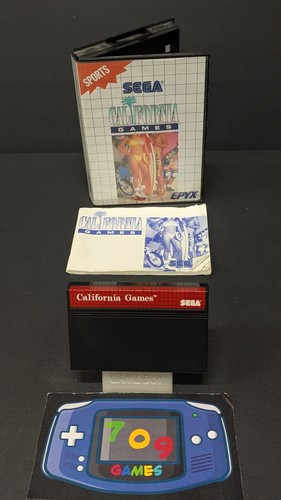 California games sega master - california, (sega