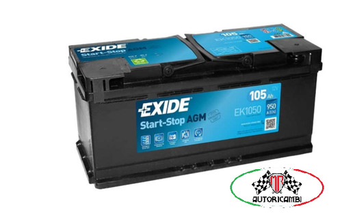 Batteria exide ek1050 105 - 105, ah
