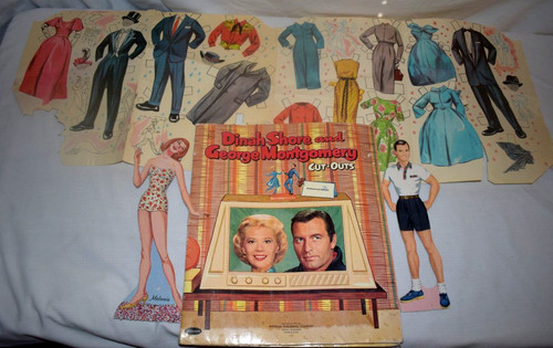 Bambole carta vintage 1959 - bambole,