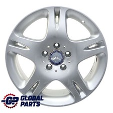 Mercedes W220 Silver Cerchio In Lega 17" 7.5J ET:46 5 Doppie Razze A2204012402