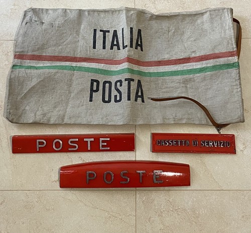Lotto antica insegna poste - lotto,