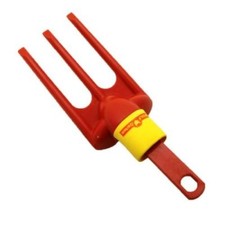 Wolf Garten Rastrello Mini Forca 3 Denti In Plastica Resistente Pulizia Giardino