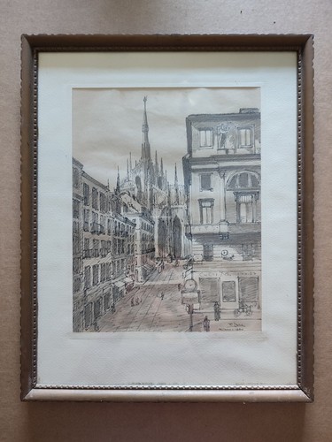 Disegno inchiostro nero