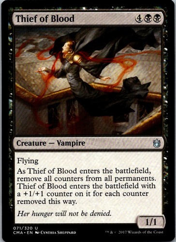 Thief blood uncommon - blood,