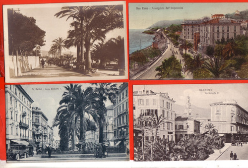 Lotto cartoline sanremo - ,