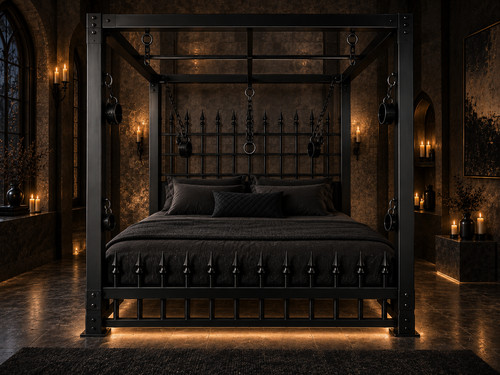 Letto bdsm bondage - letto,