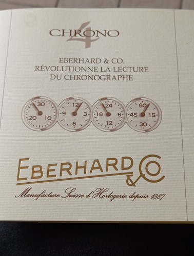 Eberhard chrono watch - chrono, 4