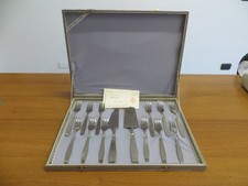 Servizio da dessert in argento