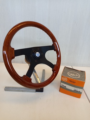 Volante vintage vero legno - vintage, +