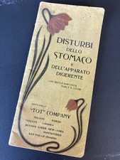 TOT Company , Originale Con Illustrazioni E Fustelle , Style Liberty , Anni 1900