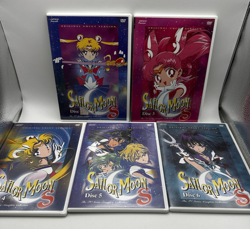 Sailor moon series discs - series,