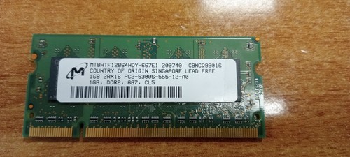 1gb ram 2rx16 - 2rx16, ddr2