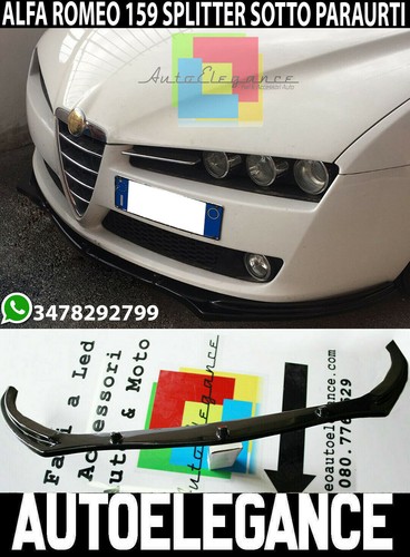 Alfa romeo 159 - alfa, splitter