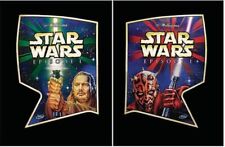 KIT COMPLETO DECALS CABINET FLIPPER PINBALL Star Wars Episode 1 Pinball 2000