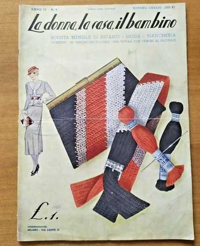 Rivista moda ricamo la - moda,ricamo,, "la