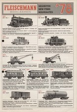catalogo FLEISCHMANN 1978
