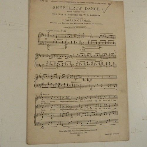 Partitura corale edward - corale, german