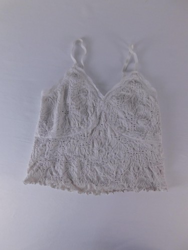 Canotta bianca pizzo - , camicetta