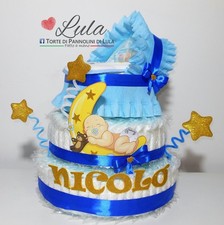 Torta Pannolini culla