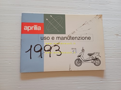Aprilia 1993 manuale uso - manuale,