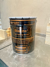 Malta refrattaria Blakite 1650°C posa mattoni isolanti forno stufa camino pizza