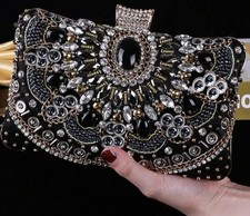 Borsa da sera donna nera con