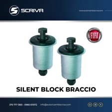 KIT 2 SILENT BLOCK BOCCOLA BRACCIO OSCILLANTE POSTERIORE PANDA 169 -4X4 DA 2003>