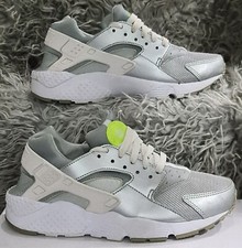 NIKE HUARACHE RUN (GS) "METALLIC SILVER" taglia UK 5.5/EU 38.5 funziona piccola benissimo