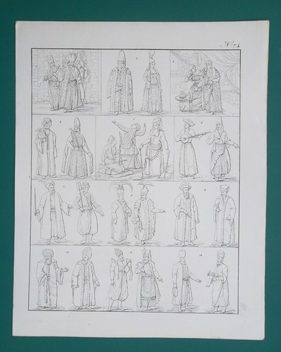 Costume popolo turchia sultano - popolo,