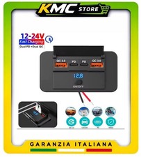 Presa Tripla USB da Pannello