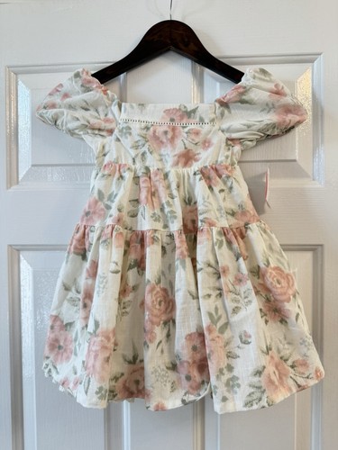 Abito floreale bambina