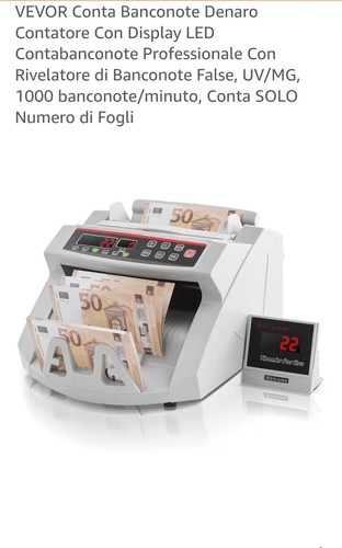 Contabanconote con rilevamento - contabanconote,
