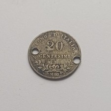 Moneta argento forata ii - forata,