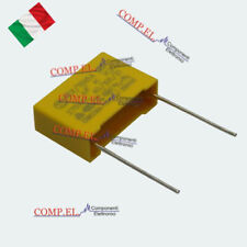 5 Pezzi CONDENSATORE POLIPROPILENE MKP-X2 0.047uF 275Vac P. 15mm 47nf 40/110/21