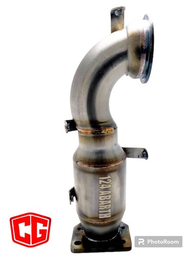 124 abarth downpipe - kat, c