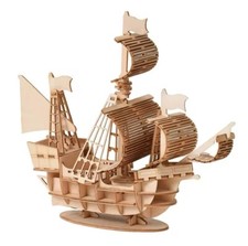 Puzzle in Legno Barca a Vela