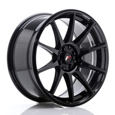 Un Cerchio cerchione Lega Japan Racing JR11 18x8.5 ET35 4x100/114.3 Nero lucido