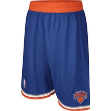PANTALONCINI/SHORTS CON TASCHE DA COLLEZIONE ADULTO-BASKET-NEW YORK KNICKS-BLU